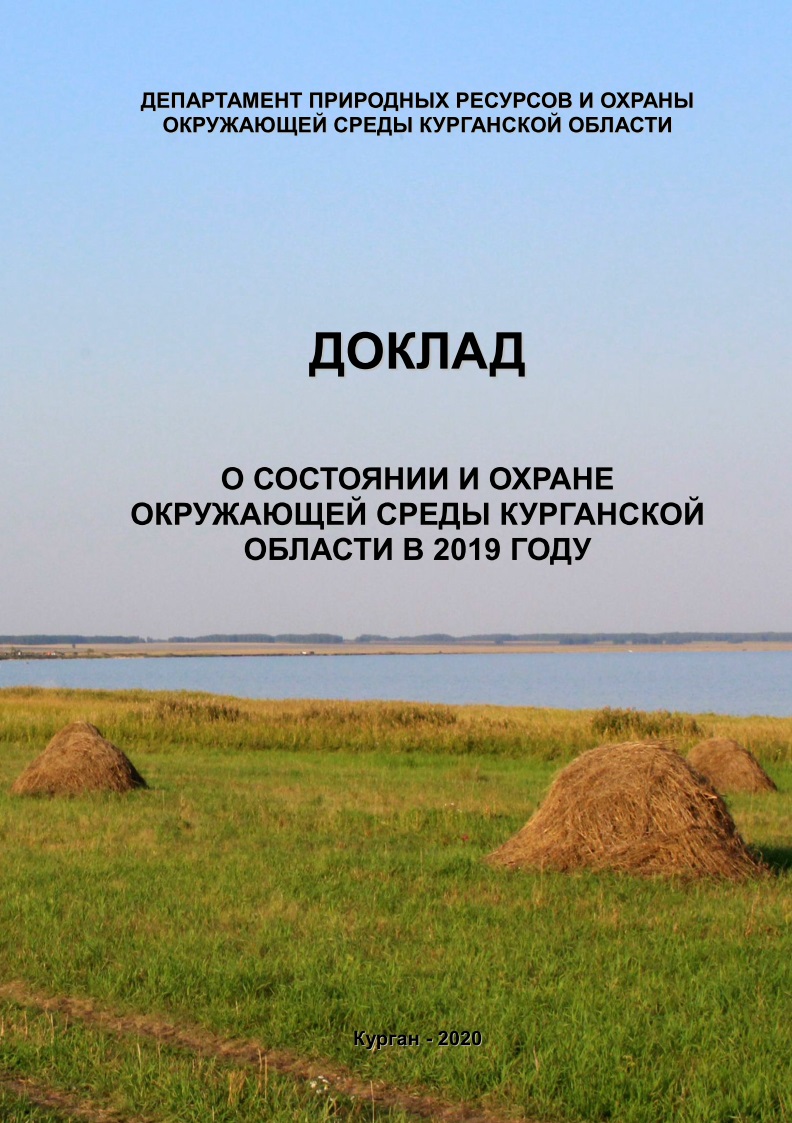 Издан Доклад о состоянии и охране окружающей среды Курганской области в 2019 году - Департамент гражданской защиты, охраны окружающей